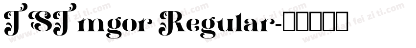 TSTmgor Regular字体转换